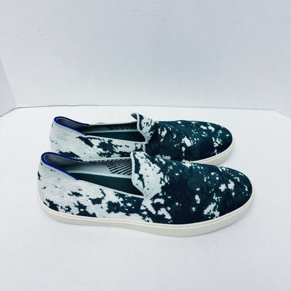 Rothy’s - RARE Green Shibori Slip On Shoes